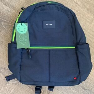 BRAND NEW WITH TAGS! Never used, State kid’s Kane Double Pocket backpack.